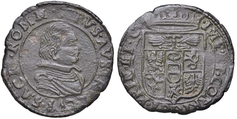 ZECCHE ITALIANE - CORREGGIO - Siro d'Austria, Principe (1616-1630) - 3 Soldi CNI...