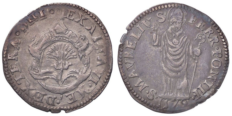 ZECCHE ITALIANE - FERRARA - Alfonso II d'Este (1559-1597) - Diamante 1579 CNI 12...