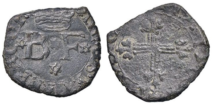 ZECCHE ITALIANE - MESSERANO - Besso Ferrero Fieschi (1559-1584) - Quarto di sold...