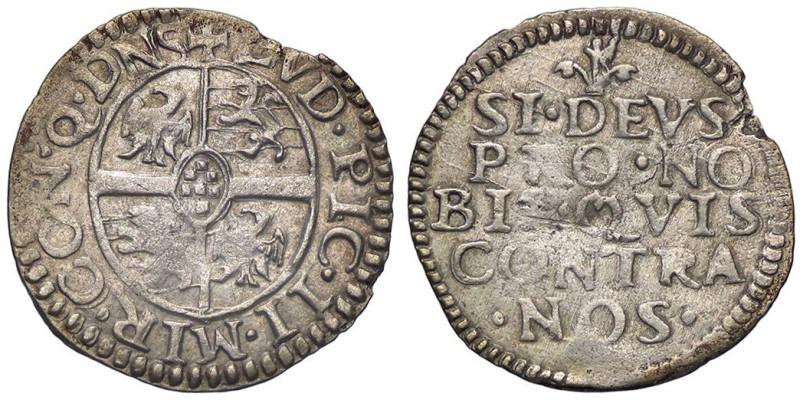 ZECCHE ITALIANE - MIRANDOLA - Ludovico II Pico (1550-1568) - Muraiola CNI 36/43;...