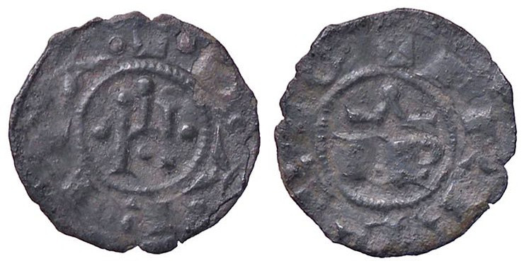 ZECCHE ITALIANE - PARMA - Repubblica, a nome di Federico II (1220-1250) - Denaro...