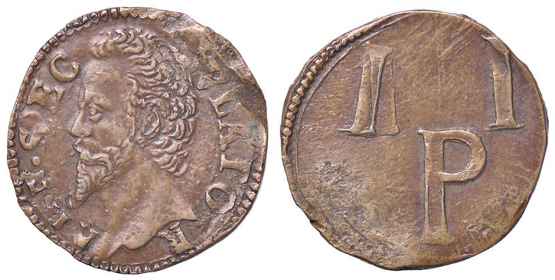 ZECCHE ITALIANE - PARMA - Alessandro Farnese (1586-1591) - Tessera (CU g. 2,28)...