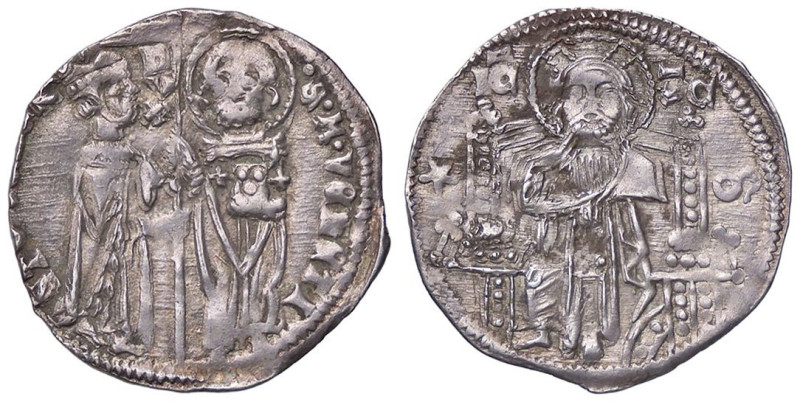 ZECCHE ITALIANE - VENEZIA - Antonio Venier (1382-1400) - Grosso matapan Pao. 2 R...