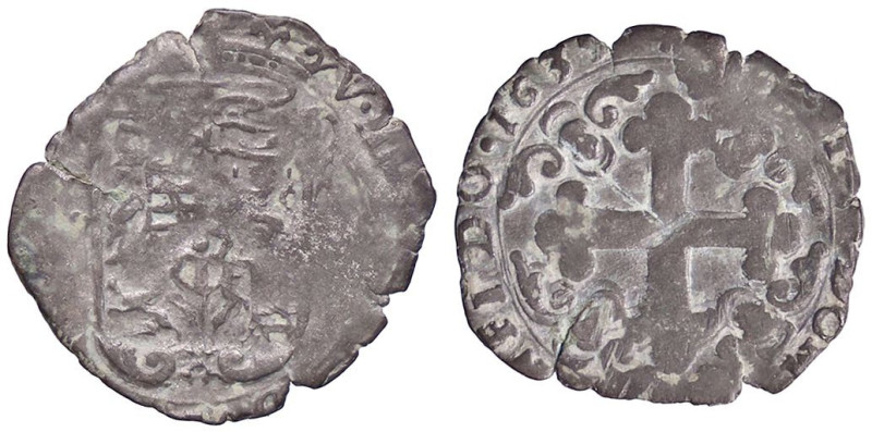 SAVOIA - Vittorio Amedeo I (1630-1637) - Soldo 1635 MIR 719f RR (MI g. 1,53)

...