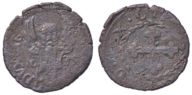 SAVOIA - Vittorio Amedeo I (1630-1637) - 3 Denari 1635 MIR 723a NC (MI g. 1,05)...