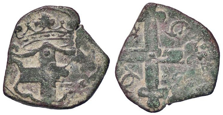 SAVOIA - Carlo Emanuele II, reggenza (1638-1648) - Soldo 1641 MIR 767 R (MI g. 1...