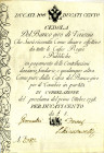 CARTAMONETA - LOMBARDO-VENETO - Banco Giro di Venezia  - 100 Ducati 01/10/1798 Gav. 12 R  Unifaccia