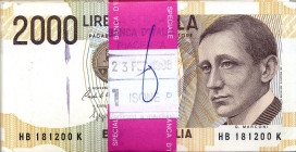CARTAMONETA - BANCA d'ITALIA - Repubblica Italiana (monetazione in lire) (1946-2001) - 2.000 Lire - Marconi 06/03/1992 Alfa 744; Lireuro 60B   Ciampi/...