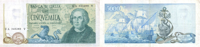 CARTAMONETA - BANCA d'ITALIA - Repubblica Italiana (monetazione in lire) (1946-2...