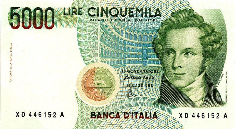 CARTAMONETA - BANCA d'ITALIA - Repubblica Italiana (monetazione in lire) (1946-2...