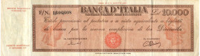 CARTAMONETA - BANCA d'ITALIA - Repubblica Italiana (monetazione in lire) (1946-2001) - 10.000 Lire - Provvisorio 12/06/1950 - Medusa Alfa 823; Lireuro...