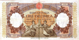 CARTAMONETA - BANCA d'ITALIA - Repubblica Italiana (monetazione in lire) (1946-2001) - 10.000 Lire - Rep. Marinare 02/11/1961 Alfa 845; Lireuro 73S   ...