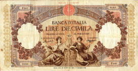 CARTAMONETA - BANCA d'ITALIA - Repubblica Italiana (monetazione in lire) (1946-2001) - 10.000 Lire - Rep. Marinare 21/11/1955 Alfa 834; Lireuro 73J   ...