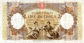 CARTAMONETA - BANCA d'ITALIA - Repubblica Italiana (monetazione in lire) (1946-2001) - 10.000 Lire - Rep. Marinare 27/10/1953 Alfa 831; Lireuro 73G   ...