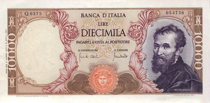CARTAMONETA - BANCA d'ITALIA - Repubblica Italiana (monetazione in lire) (1946-2...