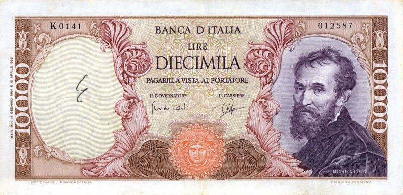 CARTAMONETA - BANCA d'ITALIA - Repubblica Italiana (monetazione in lire) (1946-2...