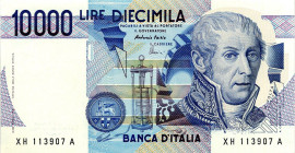 CARTAMONETA - BANCA d'ITALIA - Repubblica Italiana (monetazione in lire) (1946-2001) - 10.000 Lire - Volta 21/12/1999 Alfa 875sp; Lireuro 76Ha R  Sost...