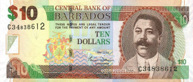 CARTAMONETA ESTERA - BARBADOS - Elisabetta II (1952-2022) - 10 Dollari 2007