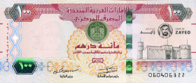 CARTAMONETA ESTERA - EMIRATI ARABI  - 100 Dirhams 2018
