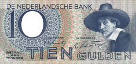 CARTAMONETA ESTERA - OLANDA - Guglielmina (1890-1948) - 10 Gulden 29/01/1944