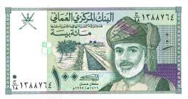 CARTAMONETA ESTERA - OMAN - Qabus bin Sa'id (1970-2020) - 100 Baisa 1995 (1416) Pick 31   40 biglietti consecutivi