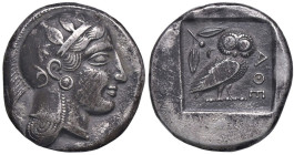 Raccolta di falsi da studio - Restrike collection - Falsi-Restrike (da studio, moderni, ecc.) - Atene  - Tetradracma   (AG g. 16,49)