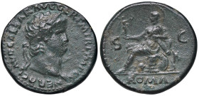 Raccolta di falsi da studio - Restrike collection - Falsi-Restrike (da studio, moderni, ecc.) - Nerone (54-68) - Sesterzio   (AE g. 25,84)