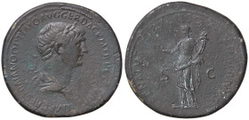 Raccolta di falsi da studio - Restrike collection - Falsi-Restrike (da studio, moderni, ecc.) - Traiano (98-117) - Sesterzio   (AE g. 26,81)