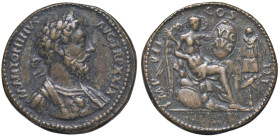 Raccolta di falsi da studio - Restrike collection - Falsi-Restrike (da studio, moderni, ecc.) - Marco Aurelio (161-180) - Medaglione   (AE g. 24,75)