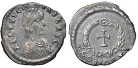 Raccolta di falsi da studio - Restrike collection - Falsi-Restrike (da studio, moderni, ecc.) - Pulcheria (figlia di Arcadio) - Siliqua   (AG g. 0,79)