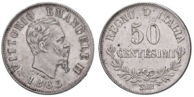 Raccolta di falsi da studio - Restrike collection - Falsi-Restrike (da studio, moderni, ecc.) - Vittorio Emanuele II Re d'Italia (1861-1878) - 50 Cent...