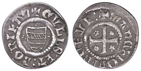 Raccolta di falsi da studio - Restrike collection - Falsi-Restrike (da studio, moderni, ecc.) - Guglielmo (1326-1351) - Denaro   (MI g. 0,73)CEVA