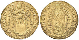 Raccolta di falsi da studio - Restrike collection - Falsi-Restrike (da studio, moderni, ecc.) - Gregorio XV (1621-1623) - Quadrupla   (AU g. 13,67)ROM...