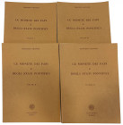 BIBLIOGRAFIA NUMISMATICA - LIBRI  Muntoni F. - Le monete dei Papi e degli Stati Pontifici. Roma 1997. 4 voll. pp. 1277, tavv. 224 - Seconda edizione d...
