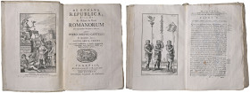 LIBRI VARI - LIBRI  Pietro Giuseppe Cantelio, De Roman Republica, Venezia 1787, pagg 429, con ill. Registrato a Padova nel 1841
