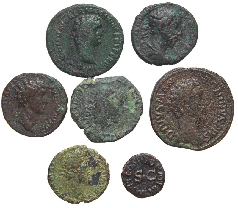 LOTTI - Imperiali Lotto di 7 monete

Status: MB÷qBB