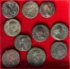 LOTTI - Imperiali  Lotto di 10 monete