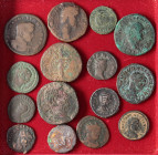 LOTTI - Imperiali  Lotto di 15 monete