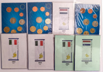 LOTTI - Estere  IRLANDA - Serie 2003-2004-2005, Lussemburgo 2003-2004-2005, Olanda 2003, Portogallo 2004 - Lotto di 8 confezioni
