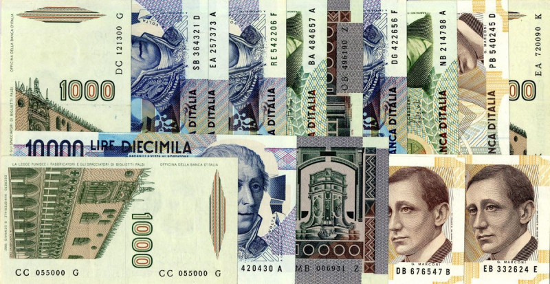 LOTTI - Cartamoneta-Italiana Lotto di 15 biglietti

Status: qFDS÷FDS