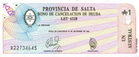 LOTTI - Cartamoneta-Estera  ARGENTINA - Lotto di circa 55 biglietti uguali