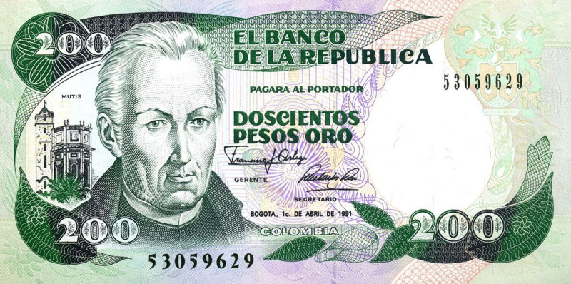 LOTTI - Cartamoneta-Estera COLOMBIA - Lotto di 15 biglietti

Status: qFDS÷FDS