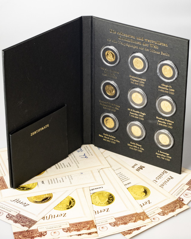 Germany Token ND the rarest and most valuable gold Coins COPY Set. The rarest an...