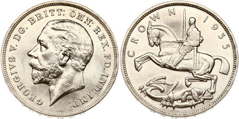 Great Britain. George V (1910-1936). Crown 1935, Silver Jubilee, 25th anniversar...