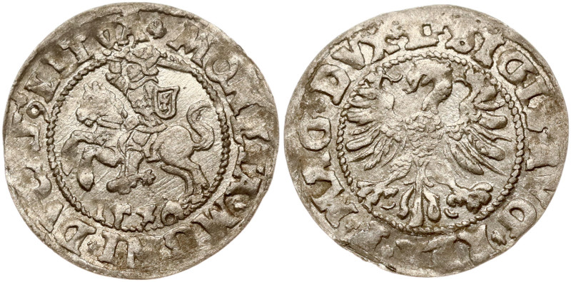 Lithuania. Zygmunt II August (1545–1572). Polgrosz 1546, Vilnius. (MONETA MGNI, ...