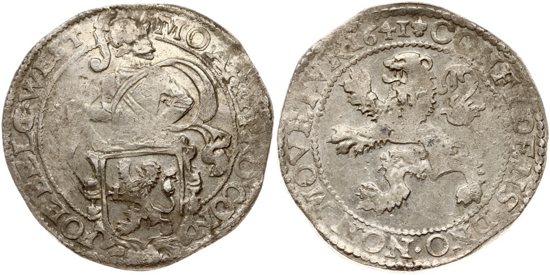 Netherlands, West Friesland. Lion Daalder 1641. Silver 27.13 g. KM 14.2.