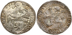 Netherlands WEST FRIESLAND 1/2 Lion Daalder 1644