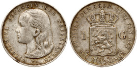 Netherlands 1 Gulden 1892