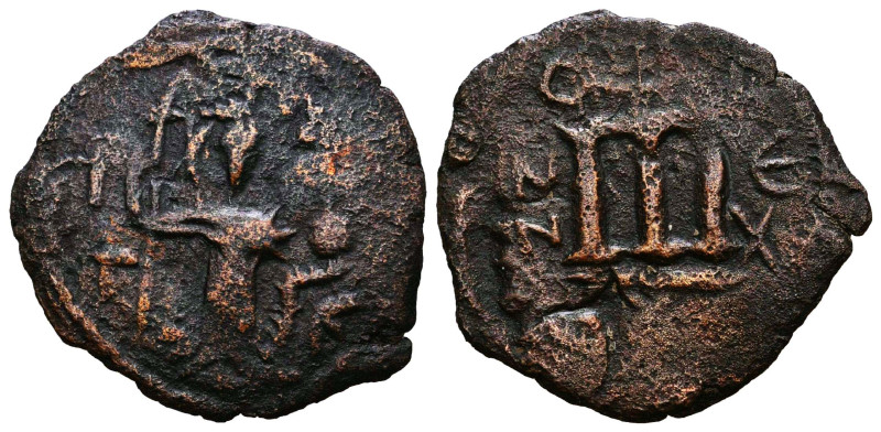 ARAB-BYZANTINE, Rashidun Caliphate, AE fals
Weight:3.18g

Reference :
Condition:...
