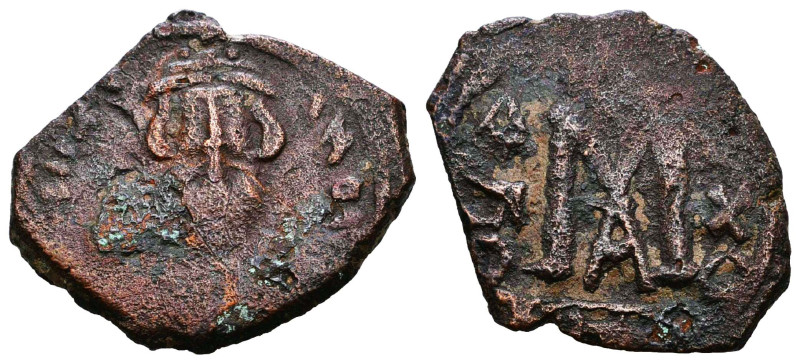 ARAB-BYZANTINE, Rashidun Caliphate, AE fals
Weight: 3.46g

Reference :
Condition...
